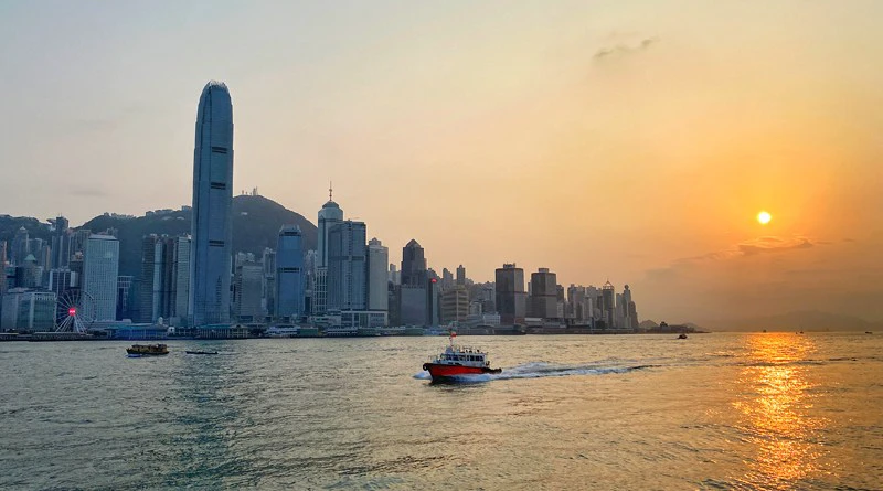 公司动态-维港夜景